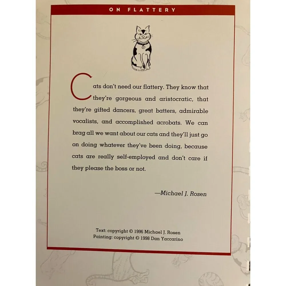 vintage Address Book for Cat People